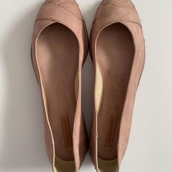 Frye Dusty Pink Leather Ballet 🩰 Flat - Picture 2 of 7